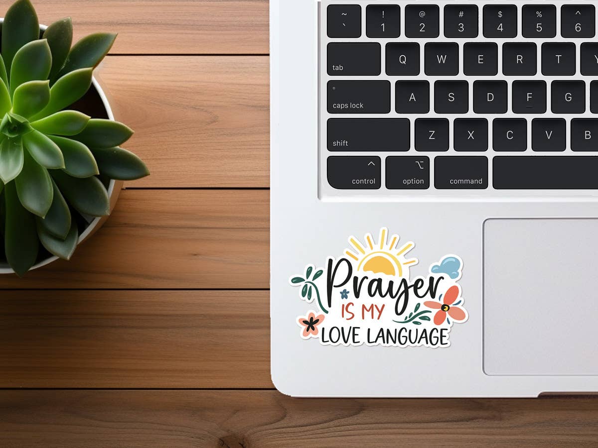 Prayer Is My Love Language | Christian Sticker | Pray