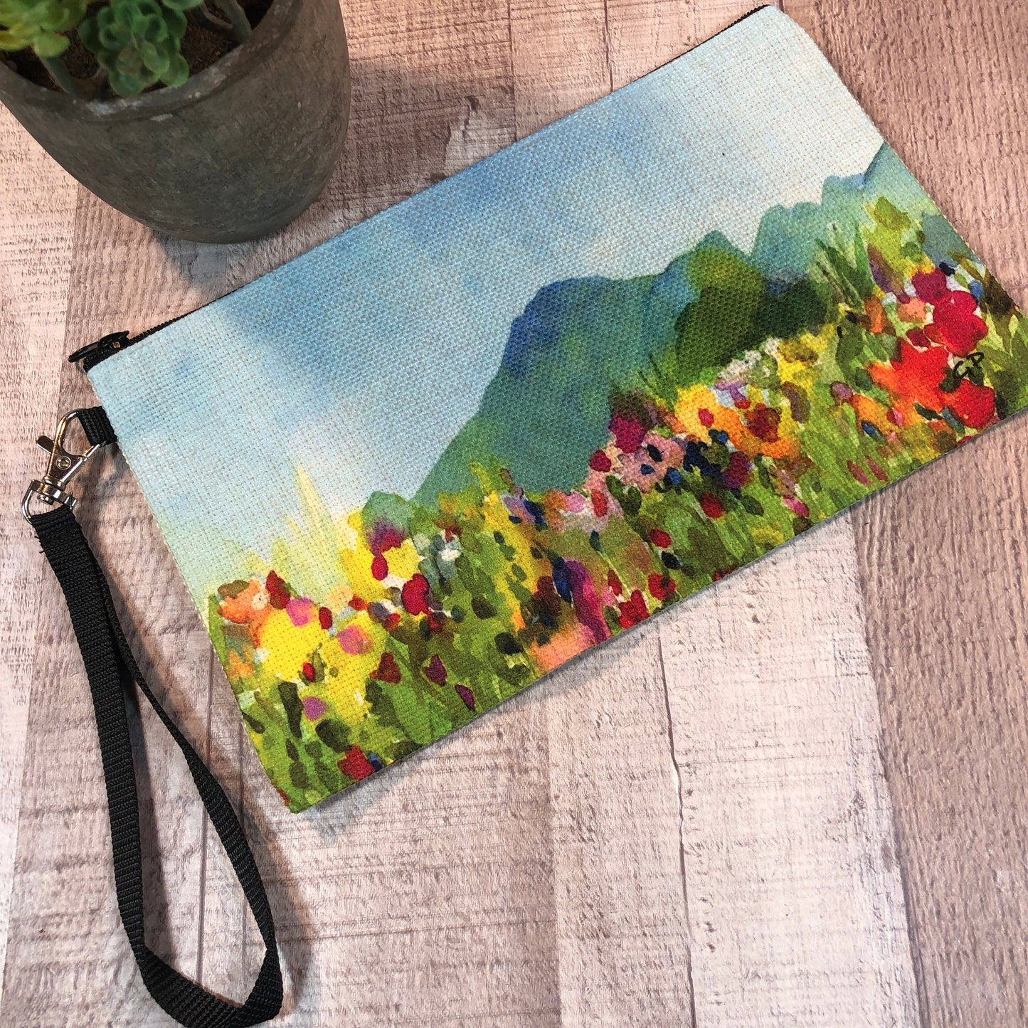 Linen Bag - Wildflower Frenzy