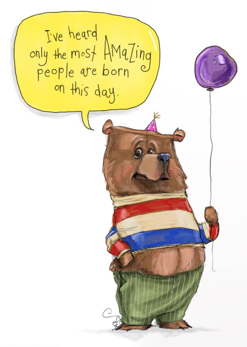 Amazing People Greeting Card