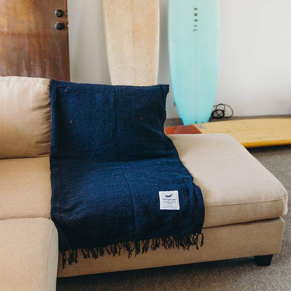 Handwoven Throw Blanket-New Port