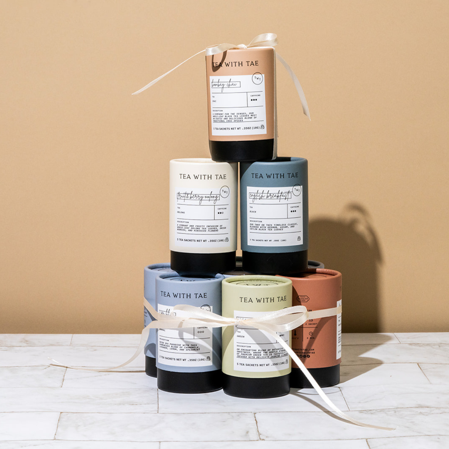 Bombay Masala Chai Black Tea Mini Tea Tube Gift (5 tea bags) - The Localist