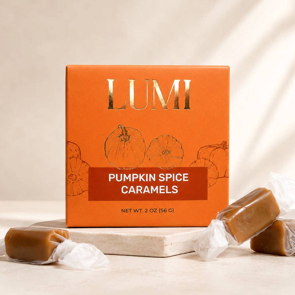 Pumpkin Spice Caramels