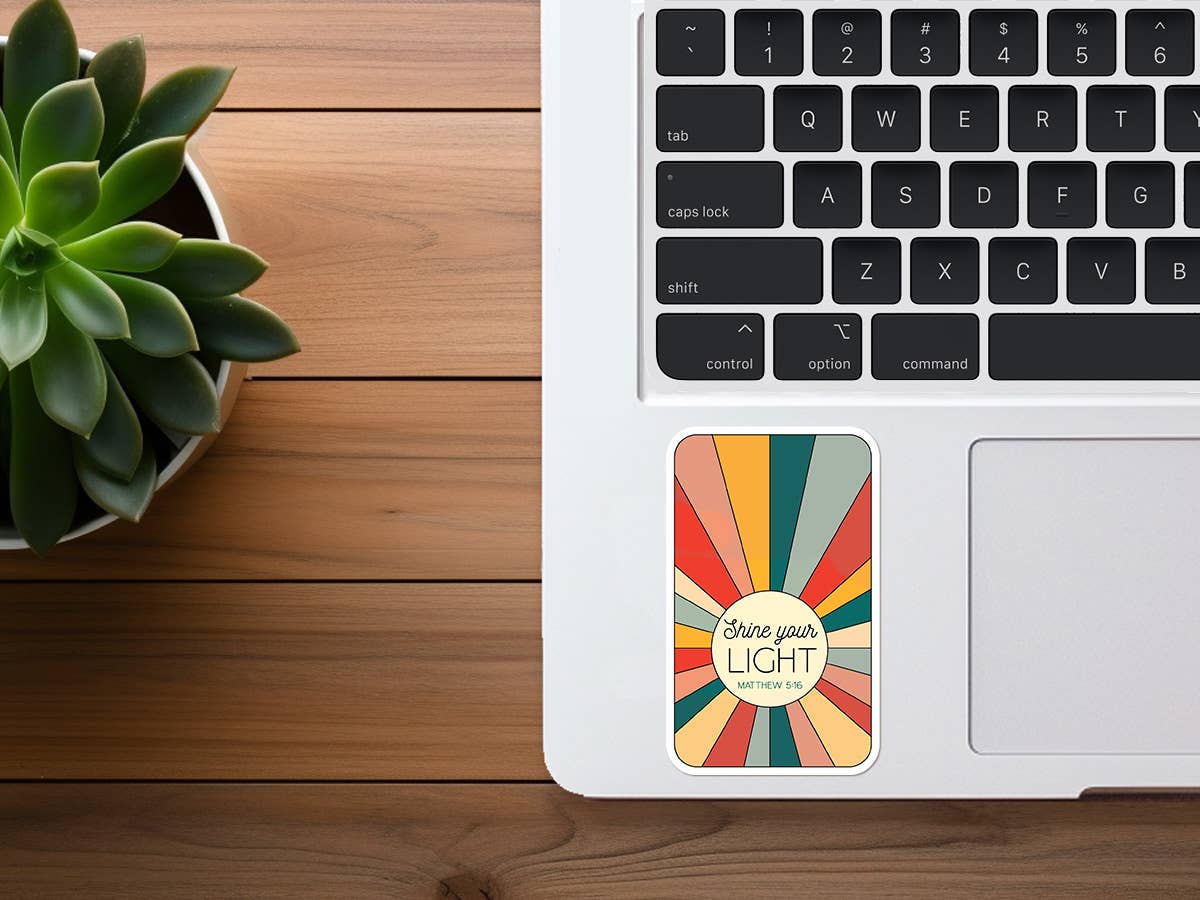 Shine Your Light | Christian Sticker