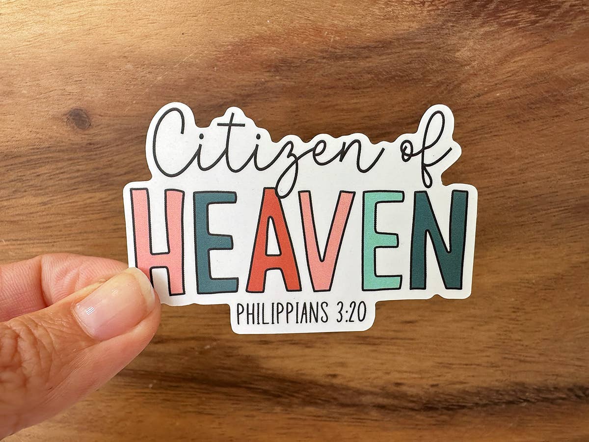 Citizen of Heaven | Vinyl Christian Sticker