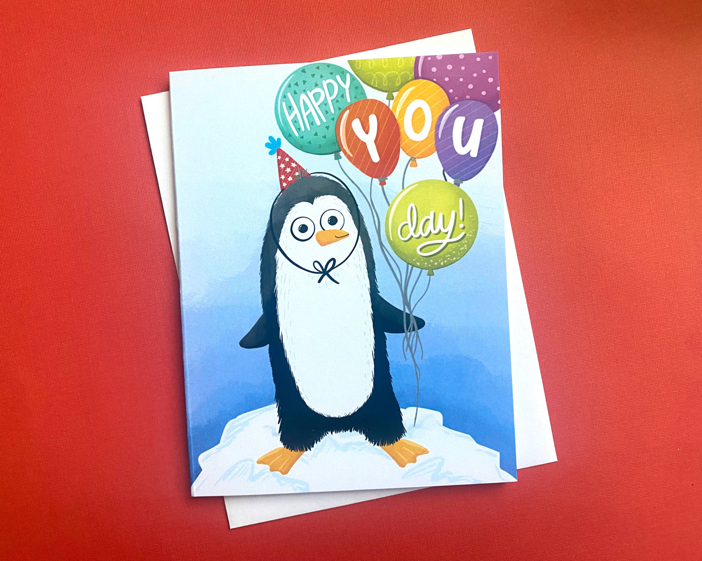 Penguin Birthday Card
