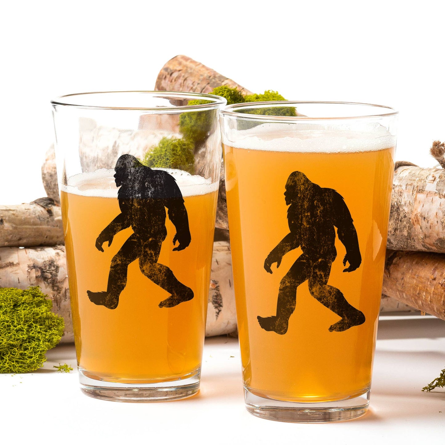 Set of2 Bigfoot Pint Glasses