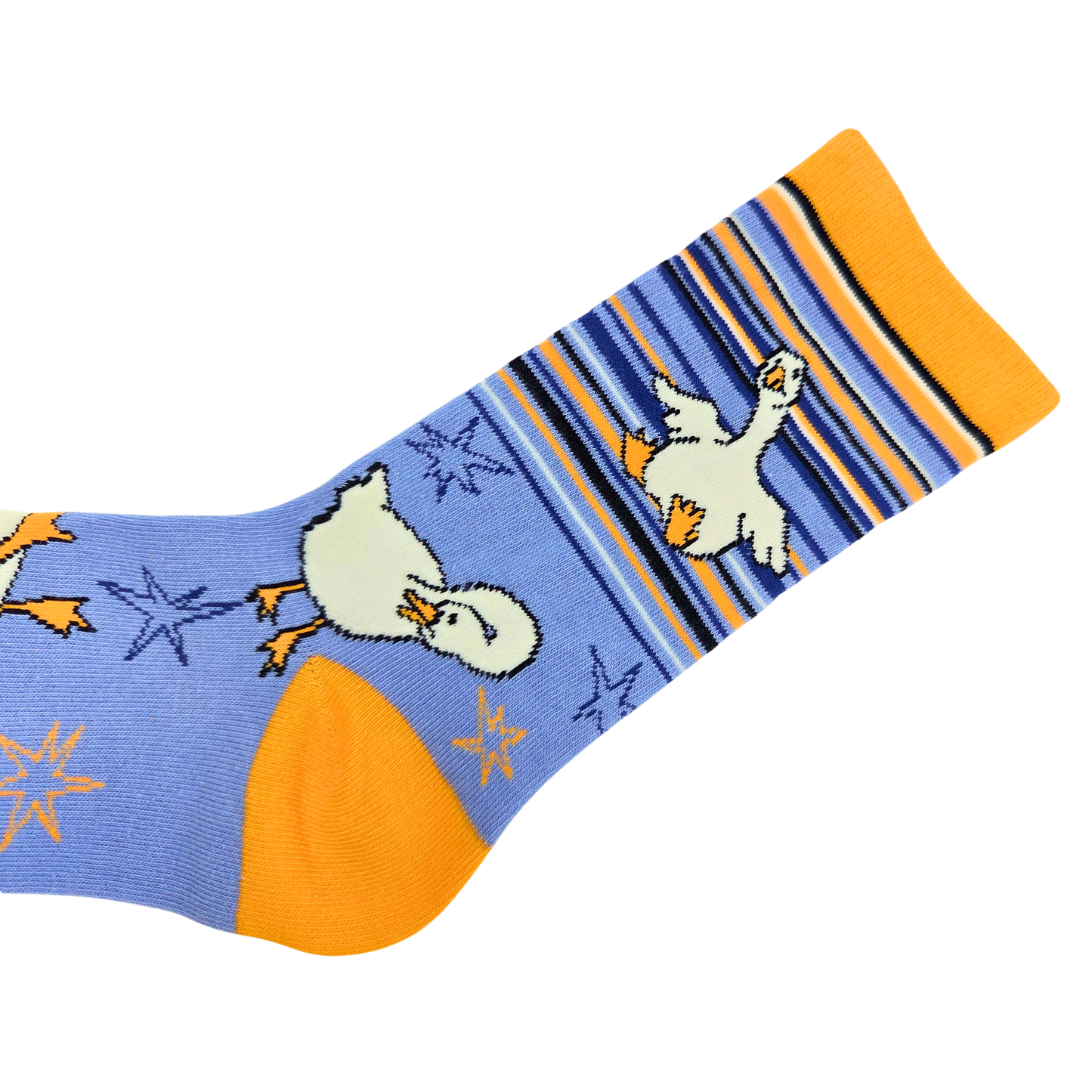 Certified Silly Goose - Funny Cotton Crew Socks