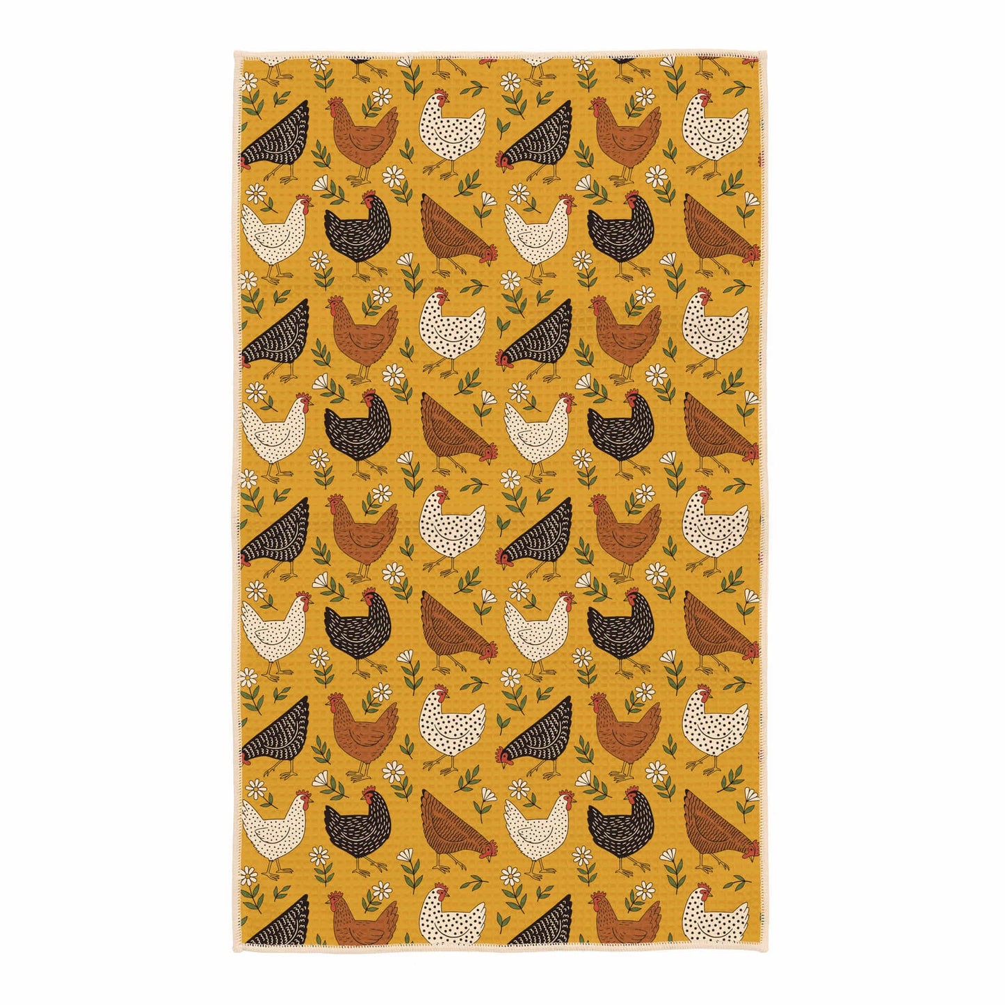 Kitchen Tea Towel Quick Dry-Farmhouse Chicken