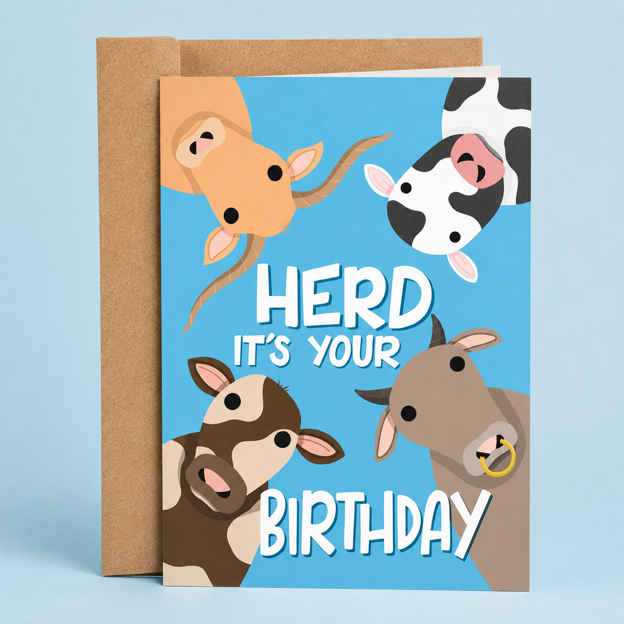 Herd It's Your Birthday | Funny Birthday Card