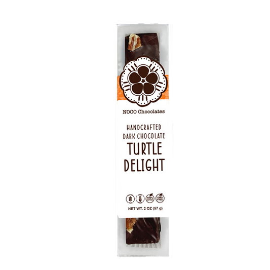 Turtle Delight Hand Dipped Caramel