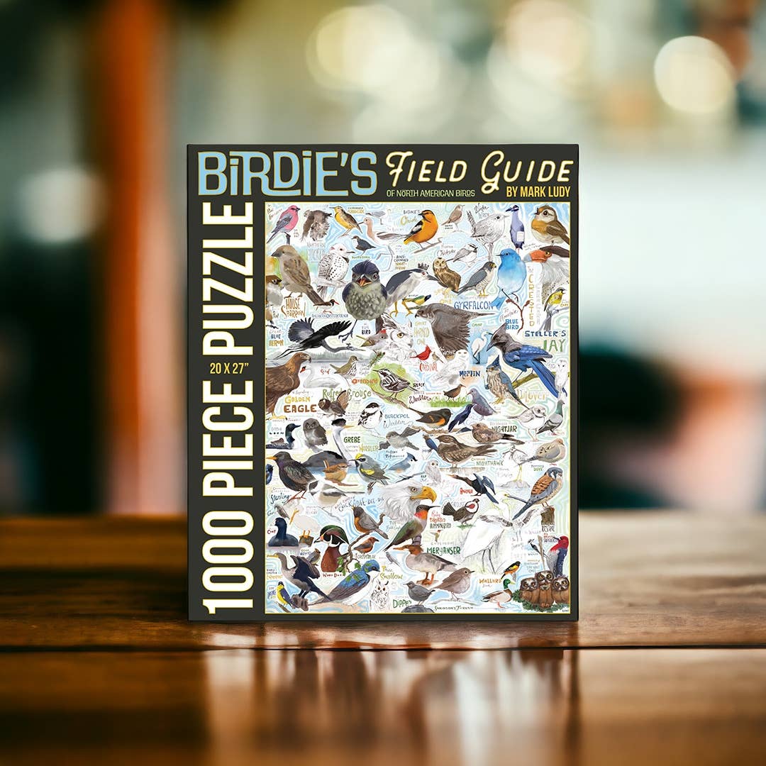 Birdie's Birds Field Guide | 1000 PIECE PUZZLE by Mark Ludy - The Localist