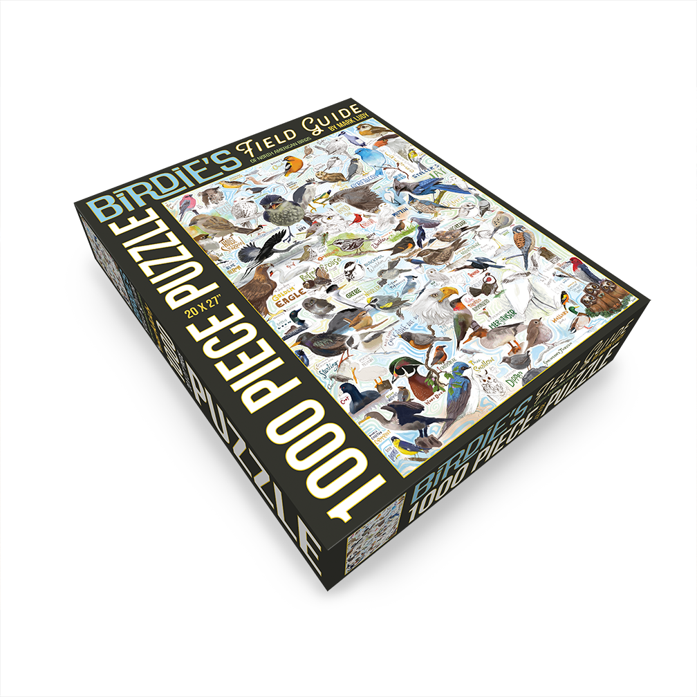 Birdie's Birds Field Guide | 1000 PIECE PUZZLE by Mark Ludy - The Localist