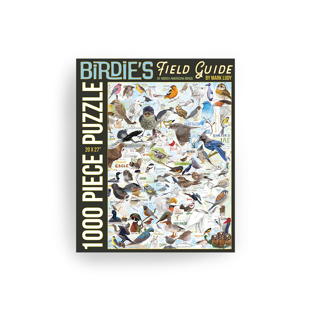 Birdie's Birds Field Guide | 1000 PIECE PUZZLE by Mark Ludy - The Localist