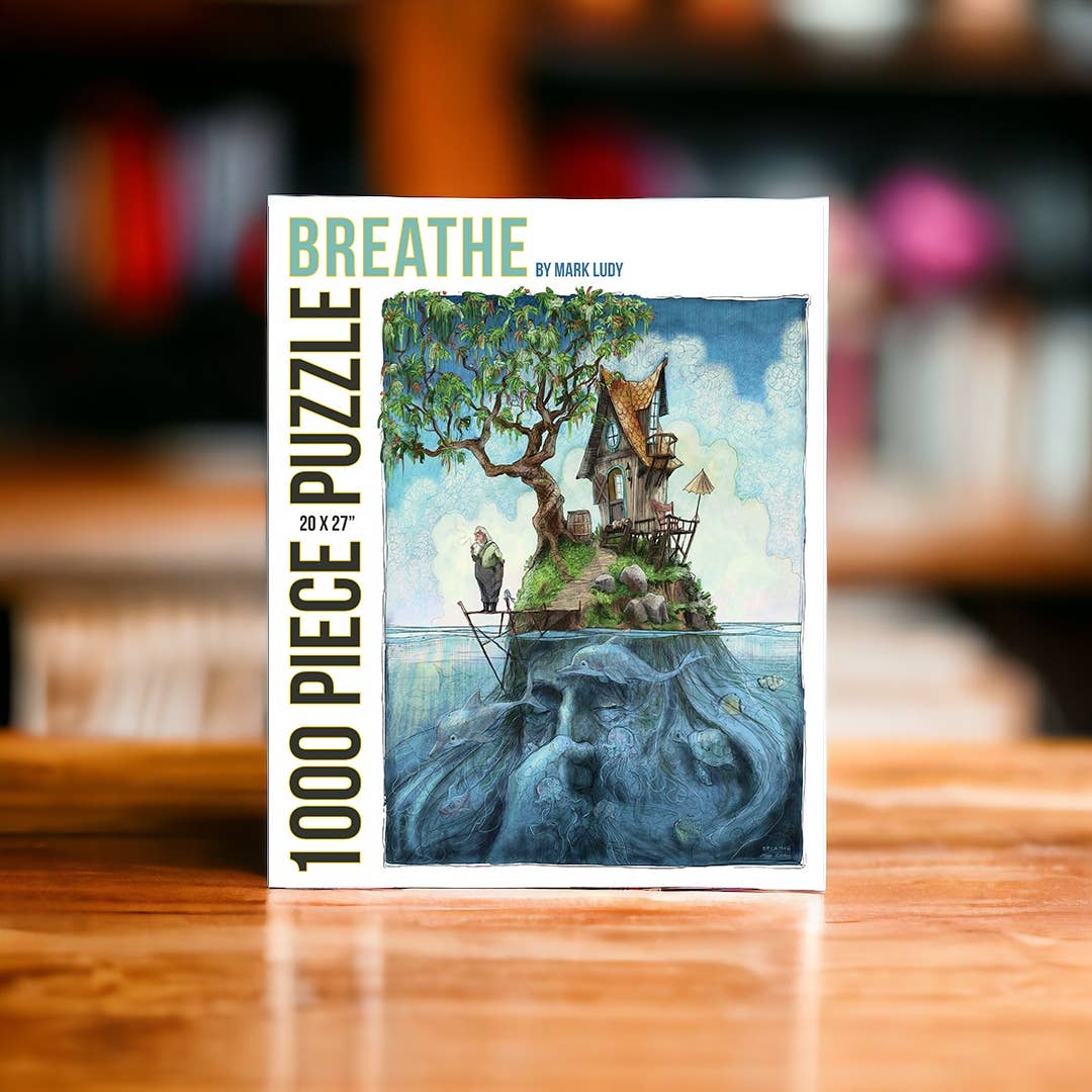 1000 PIECE PUZZLE / BREATHE by Mark Ludy - The Localist