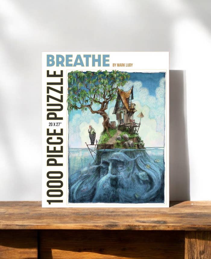 1000 PIECE PUZZLE / BREATHE by Mark Ludy - The Localist