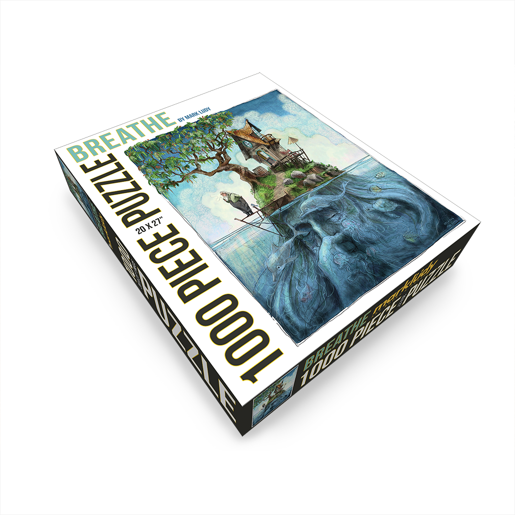 1000 PIECE PUZZLE / BREATHE by Mark Ludy - The Localist