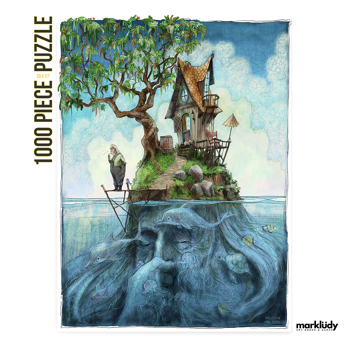 1000 PIECE PUZZLE / BREATHE by Mark Ludy - The Localist