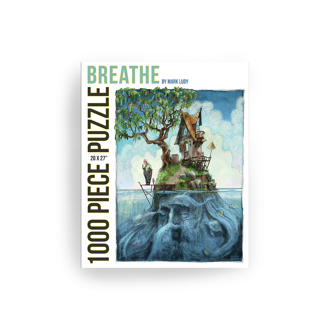 1000 PIECE PUZZLE / BREATHE by Mark Ludy - The Localist