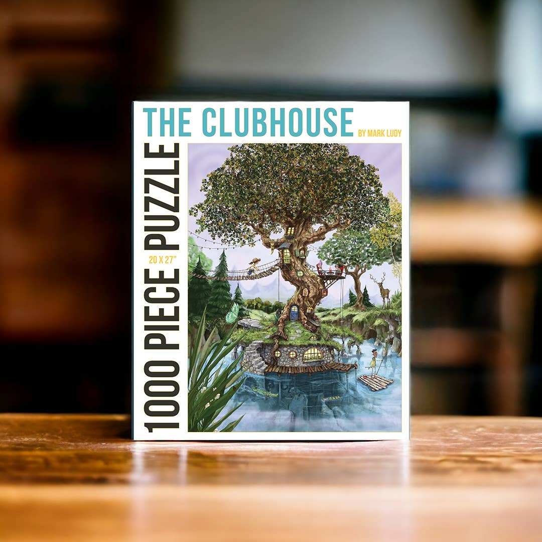 1000 PIECE PUZZLE / THE CLUBHOUSE by Mark Ludy - The Localist