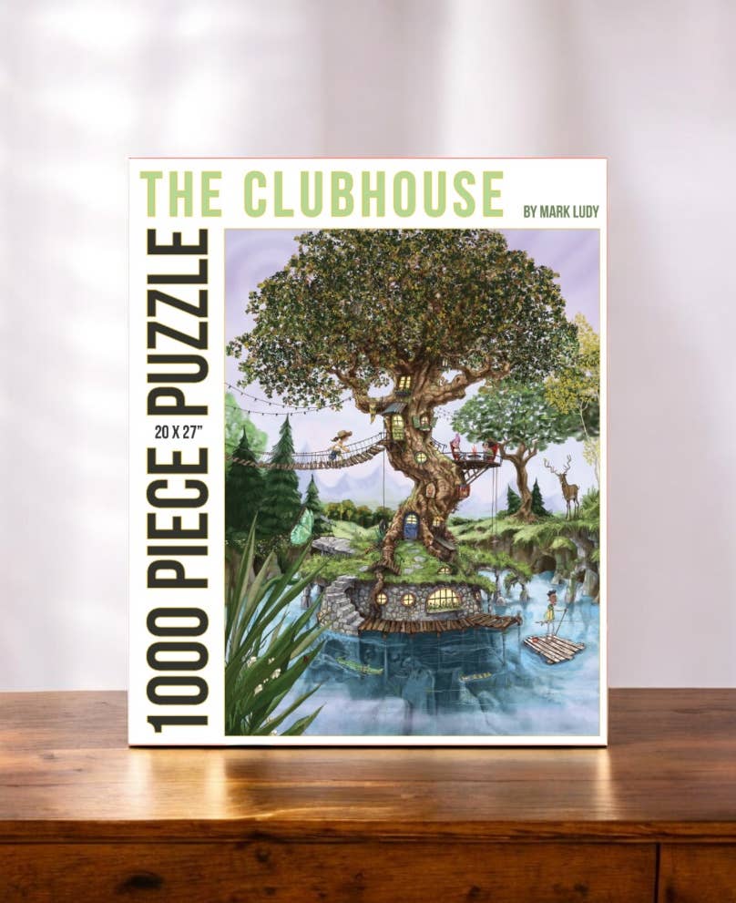 1000 PIECE PUZZLE / THE CLUBHOUSE by Mark Ludy - The Localist