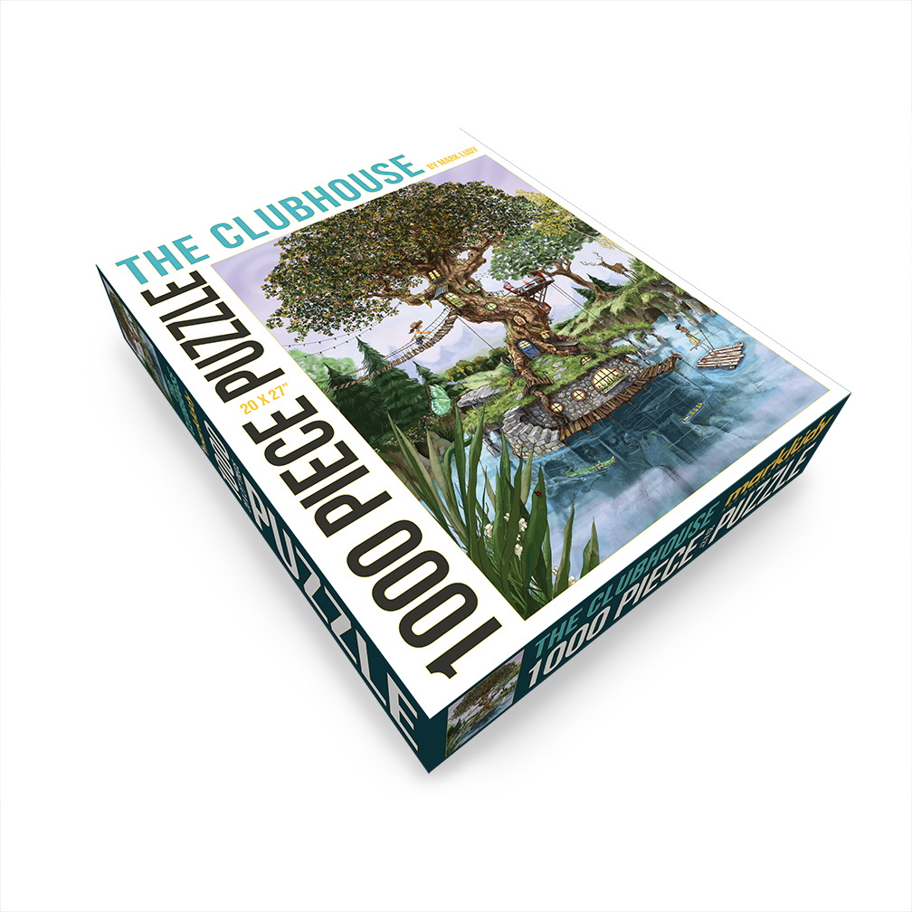 1000 PIECE PUZZLE / THE CLUBHOUSE by Mark Ludy - The Localist