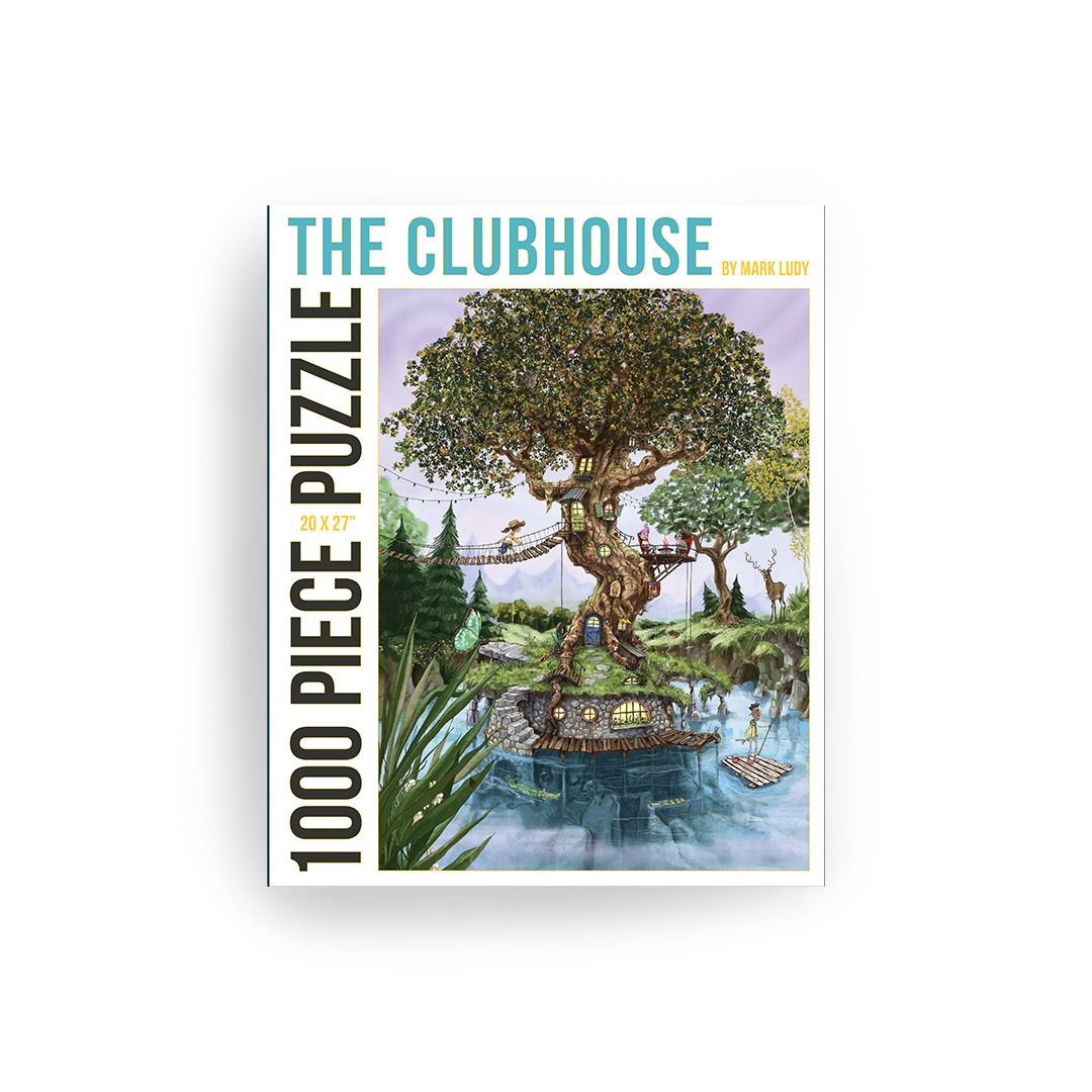 1000 PIECE PUZZLE / THE CLUBHOUSE by Mark Ludy - The Localist