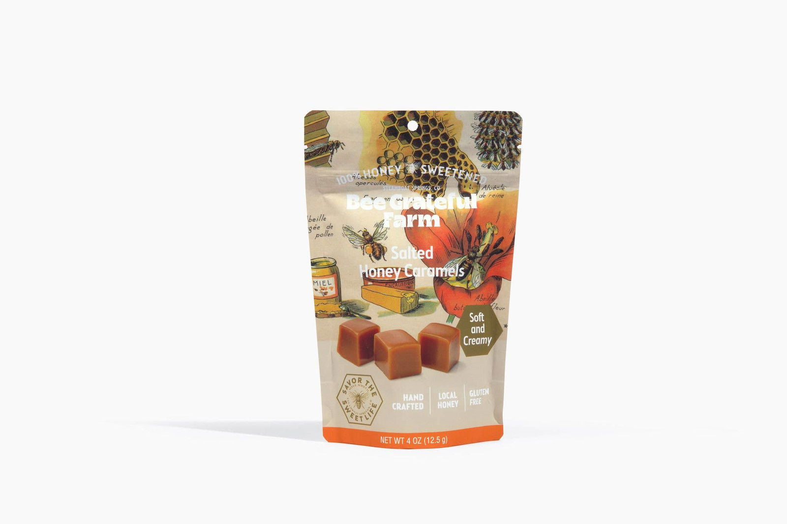 100% Honey Sweetened Salted Honey Caramel from Bee Grateful Farms - The Localist