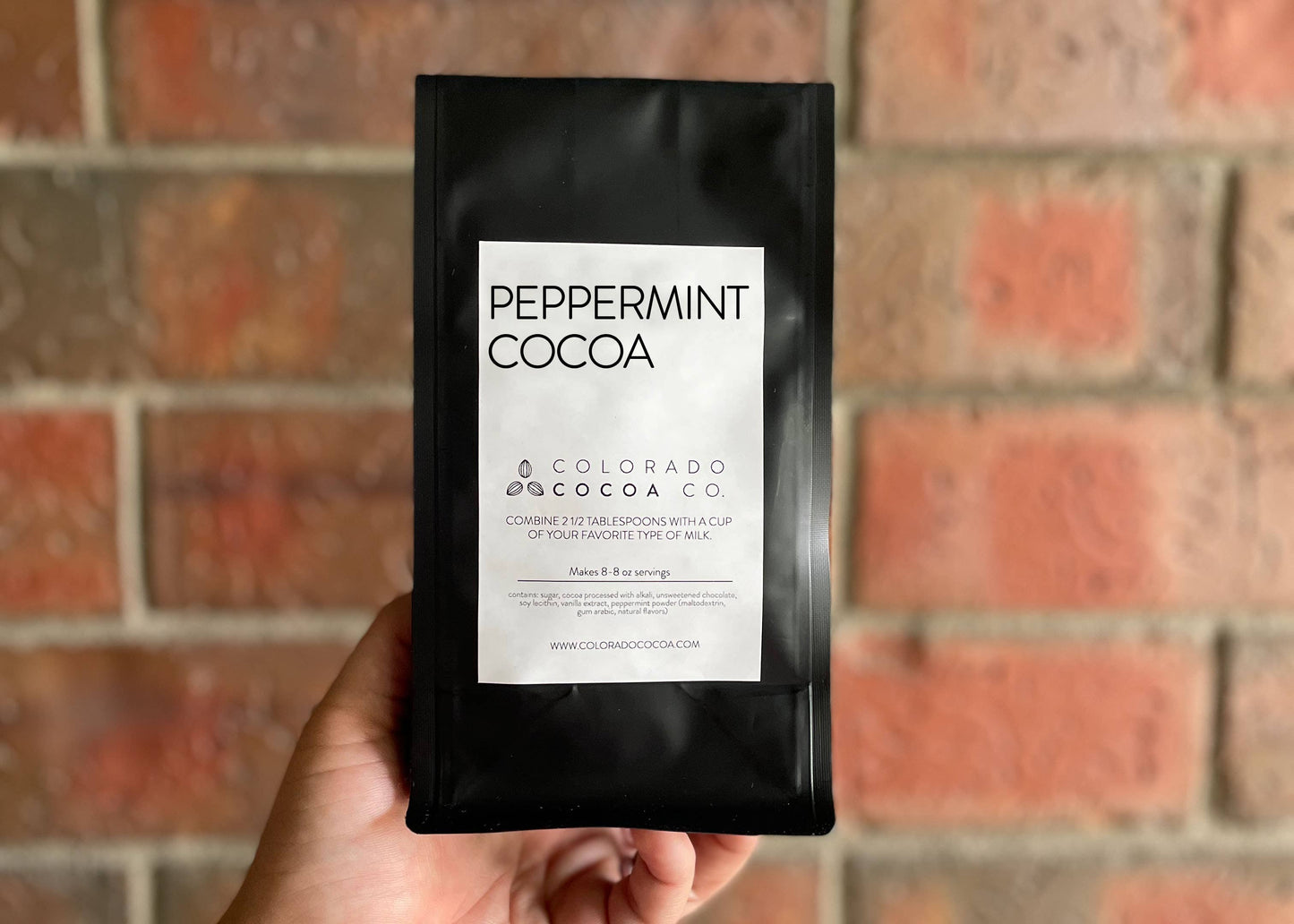 Peppermint Cocoa Mix -candy not included