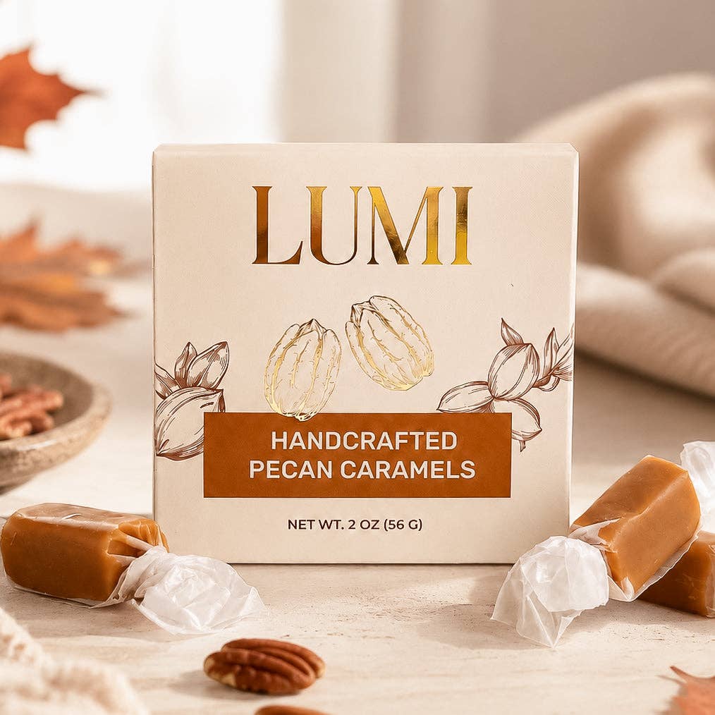 Handcrafted Pecan Caramels