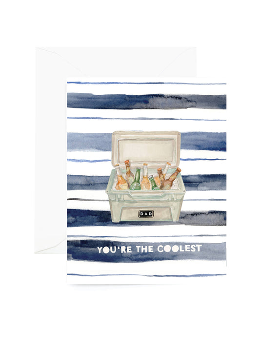 Coolest Dad Father's Day Greeting Card