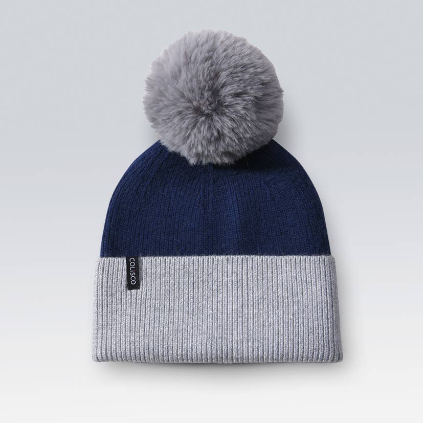 Pom Pom Beanie Hat, Soft Warm Winter Beanies for Women