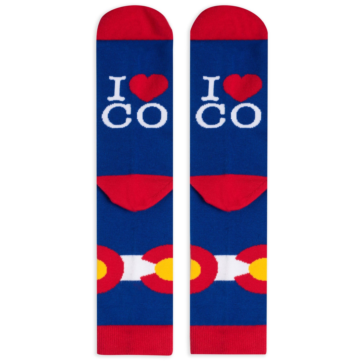 I Heart CO Colorado Socks