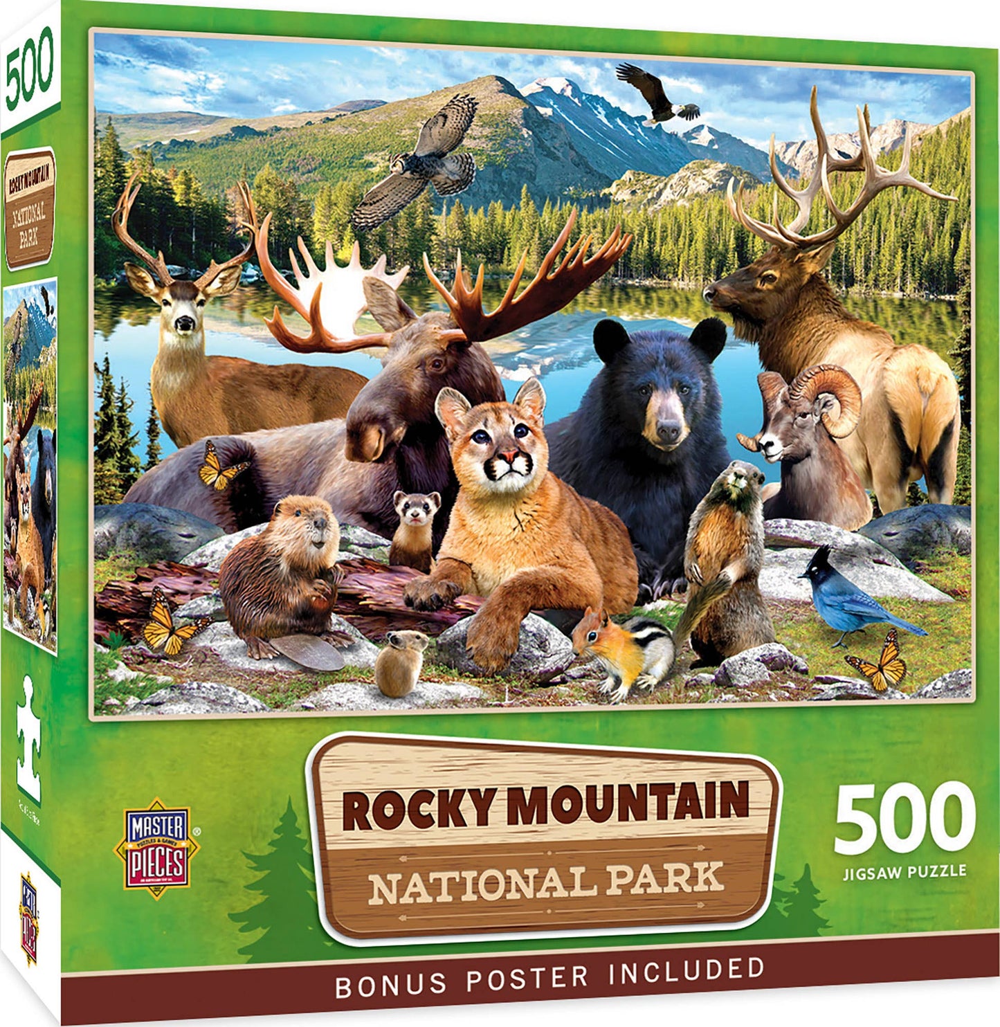 Rocky Mountain National Park 500 Piece Puzzle