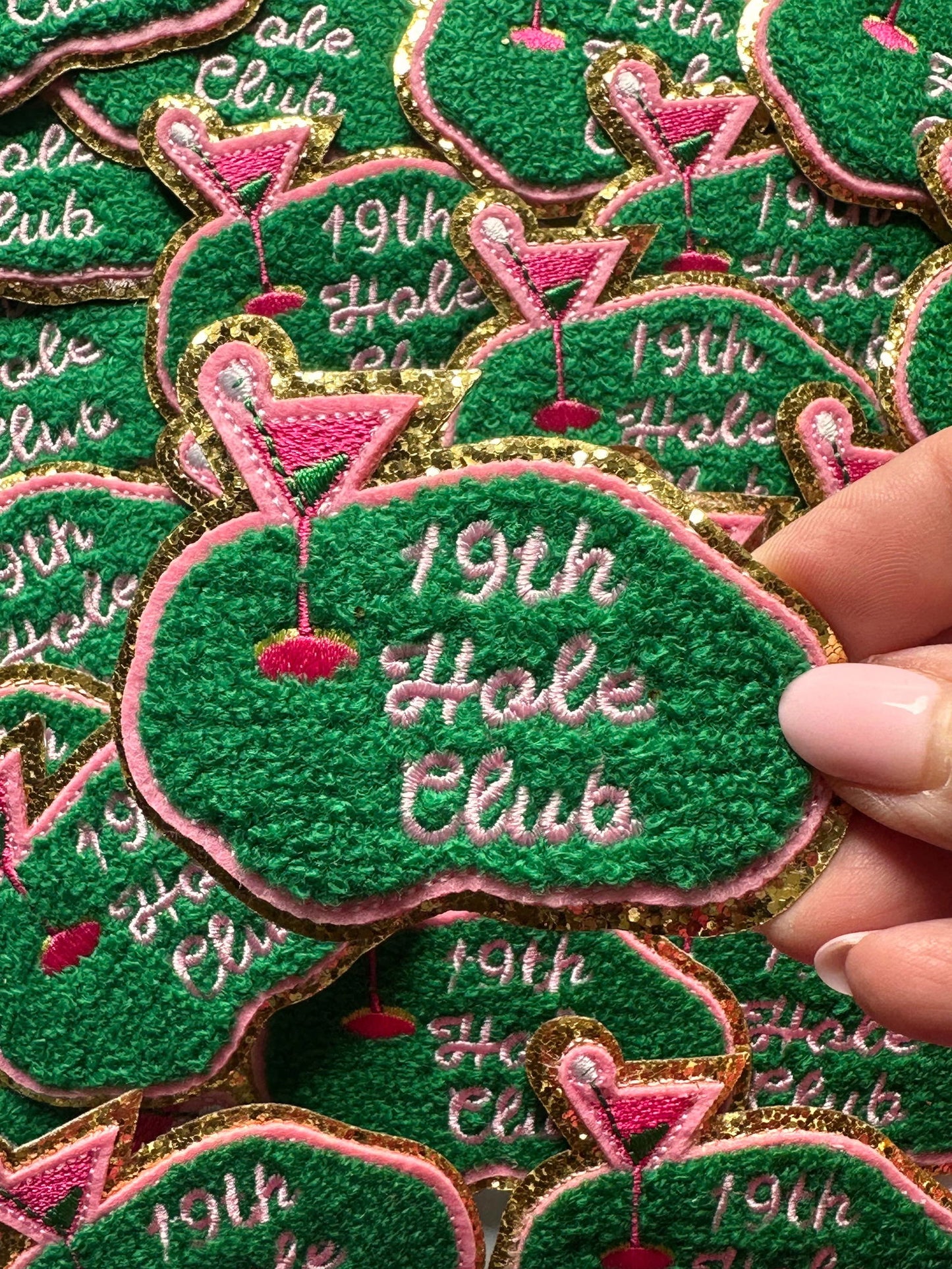19th Hole Club, Golf Hat patch, golfer hat patch, golf - The Localist