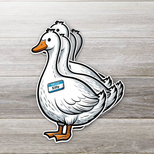 Silly Goose Sticker