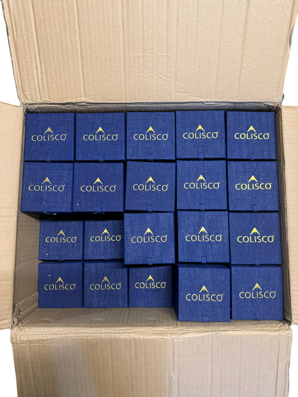 Colisco Colorado Triangle Hand Painted Glass Ornament