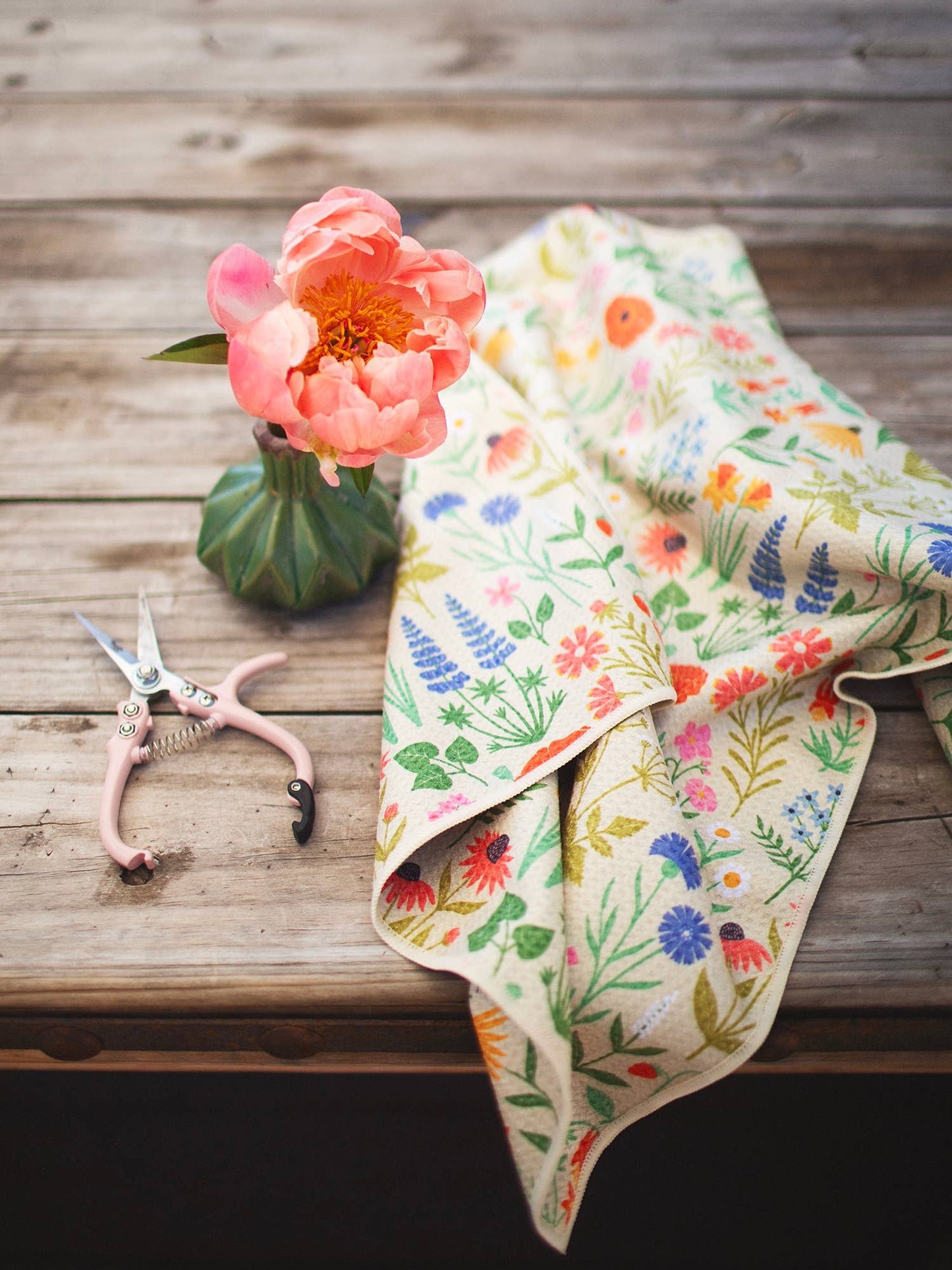 Kitchen Tea Towel Quick Dry-Wildflower Wonder