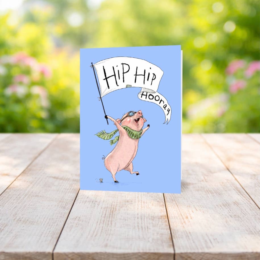 Hip Hip Hooray | Greeting Card