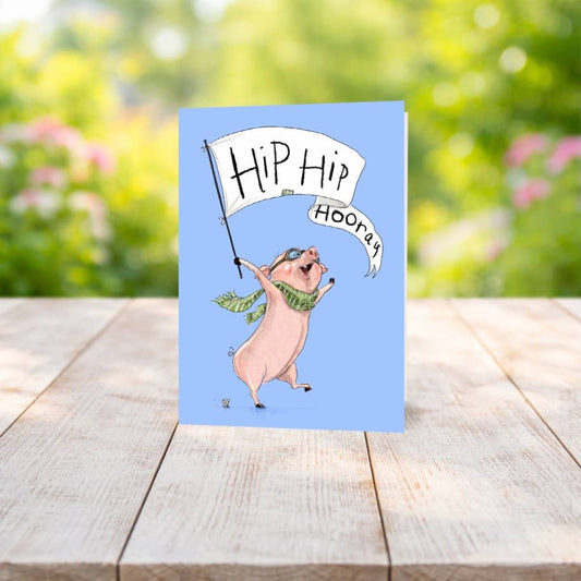 Hip Hip Hooray Card