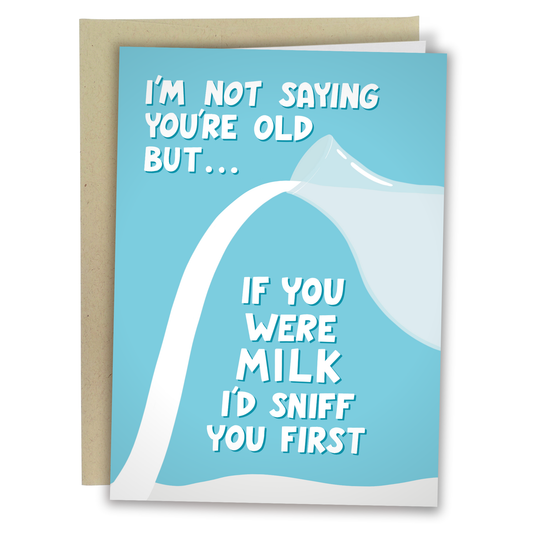 I'd Sniff You First - Funny Birthday Card