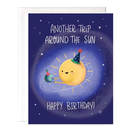 Another trip around the sun birthday card
