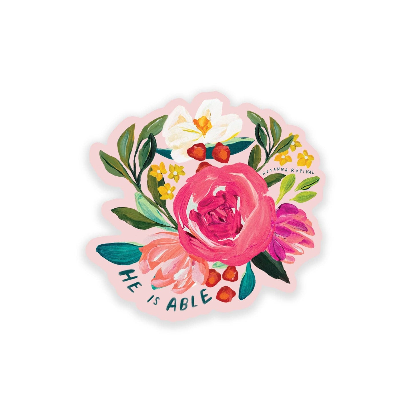 Sticker: He Is Able
