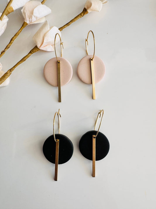 Clay dangle earrings  - The Localist