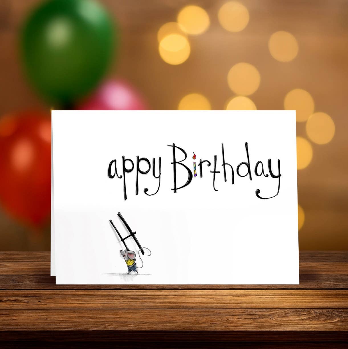 Happy Birthday Greeting Card