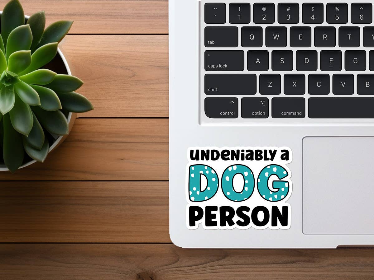 Dog Person Sticker | Waterproof Vinyl | Dogs | Cute Sticker