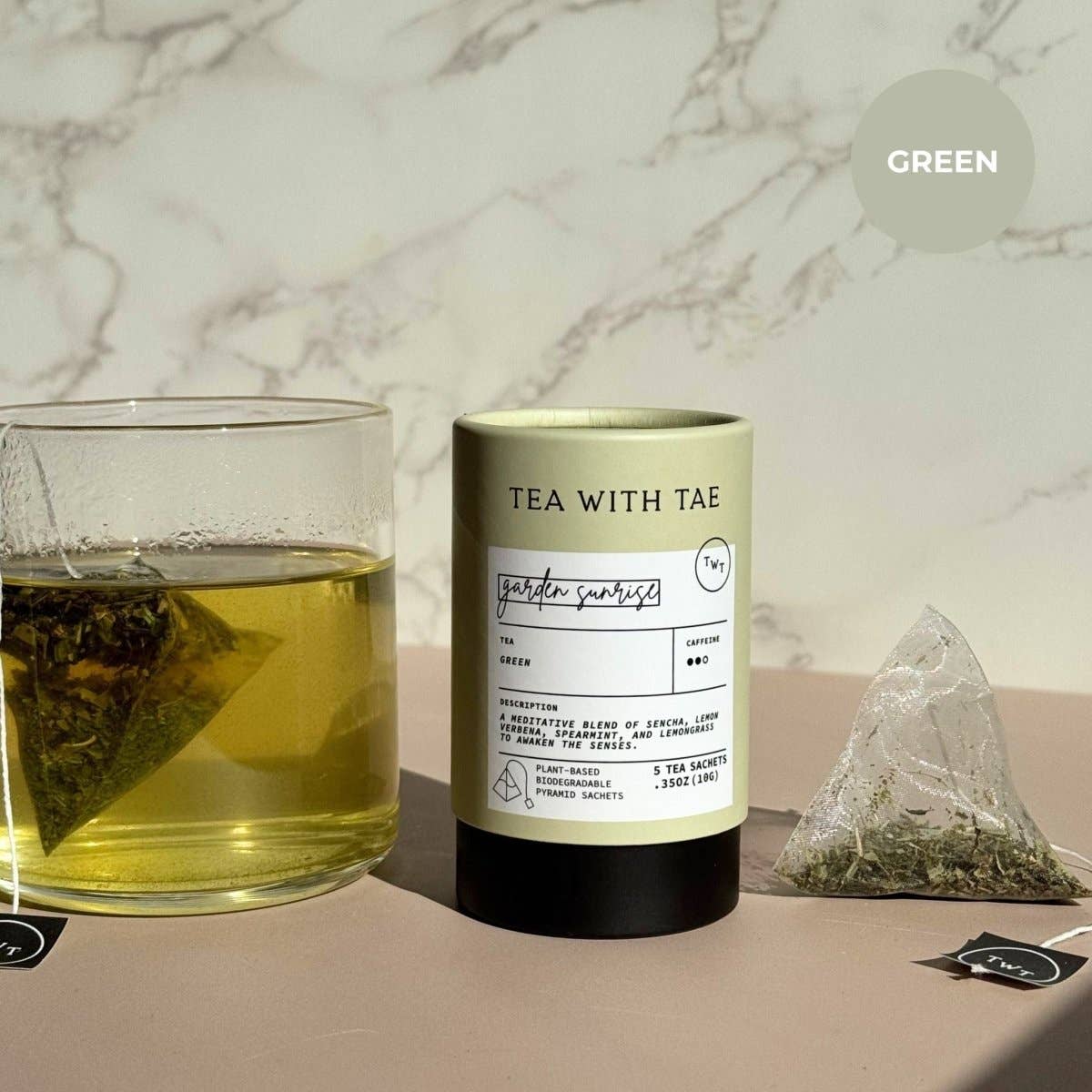 Garden Sunrise Mini Tea Tube