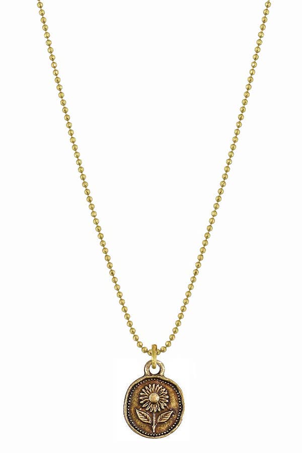 Sunflower Pendant