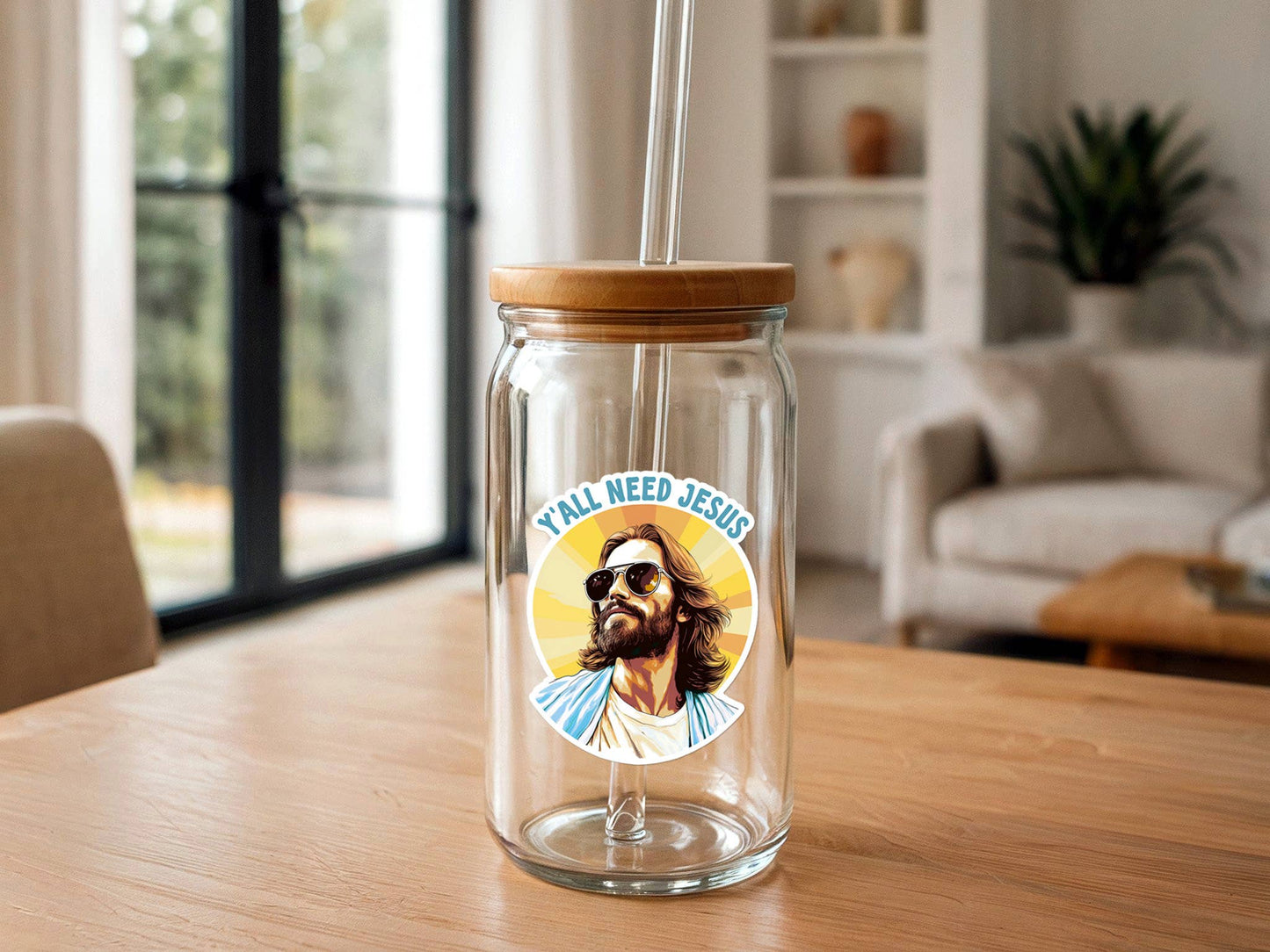 Y'all Need Jesus | Funny Sticker | Christian Sticker | Vinyl
