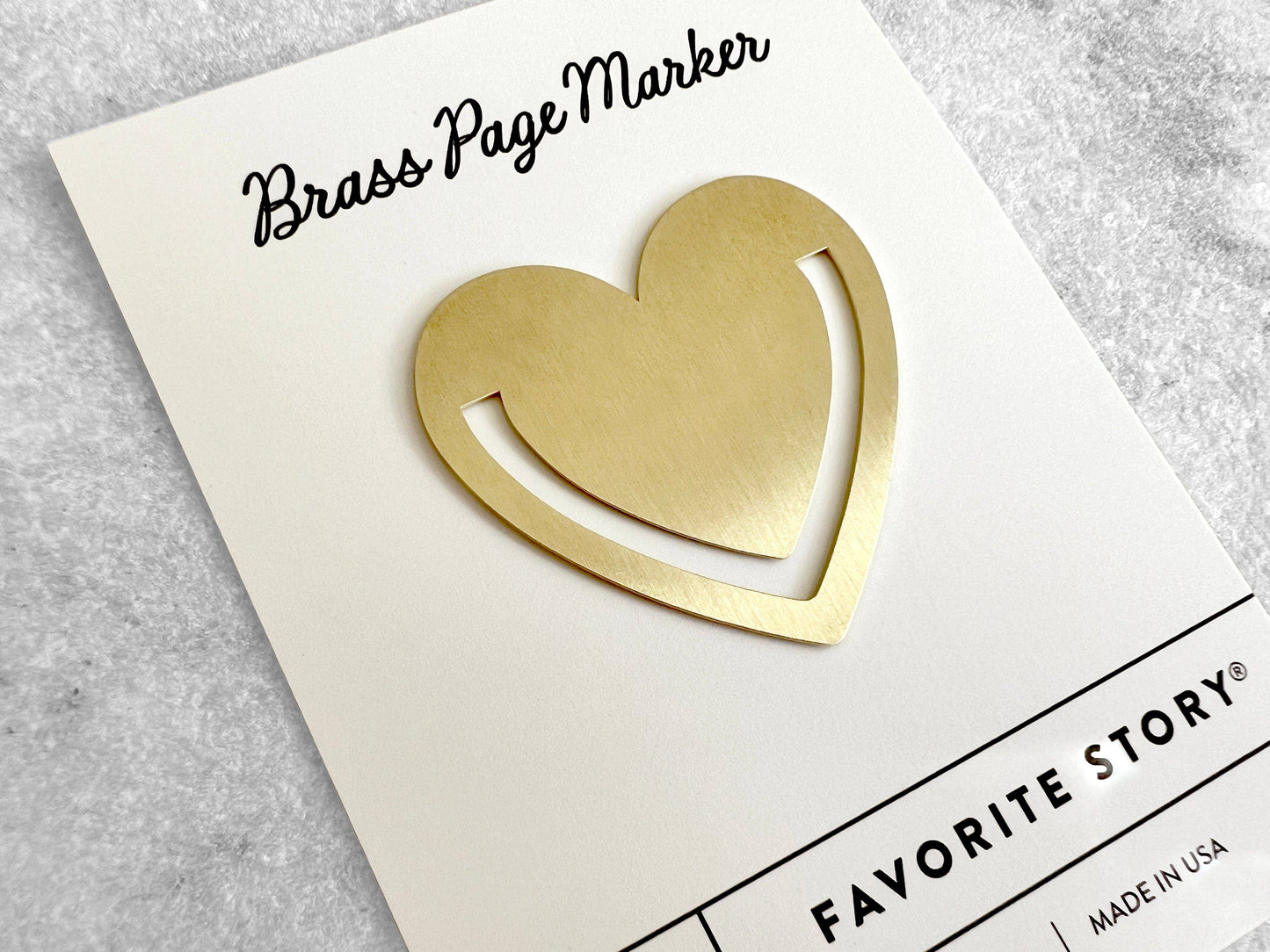 Brass Page Marker