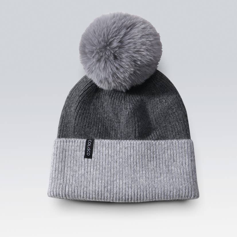 Pom Pom Beanie Hat, Soft Warm Winter Beanies for Women